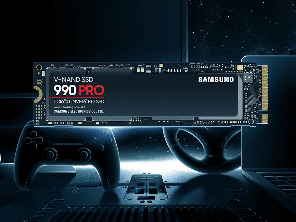 SSD 1TB M.2 80mm PCI-e 4.0 x4 NVMe, V-NAND, Samsung 990 PRO (MZ-V9P1T0BW)