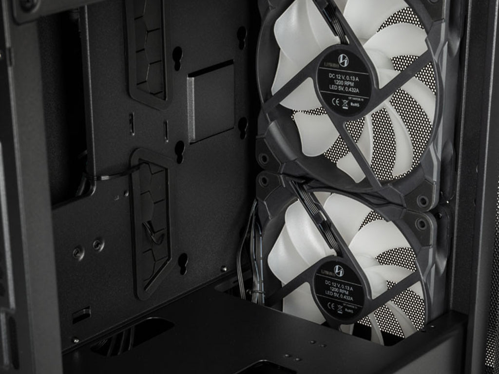 Računalniško ohišje Lian Li LANCOOL 205M Mesh, Micro-ATX, kaljeno steklo, črno
