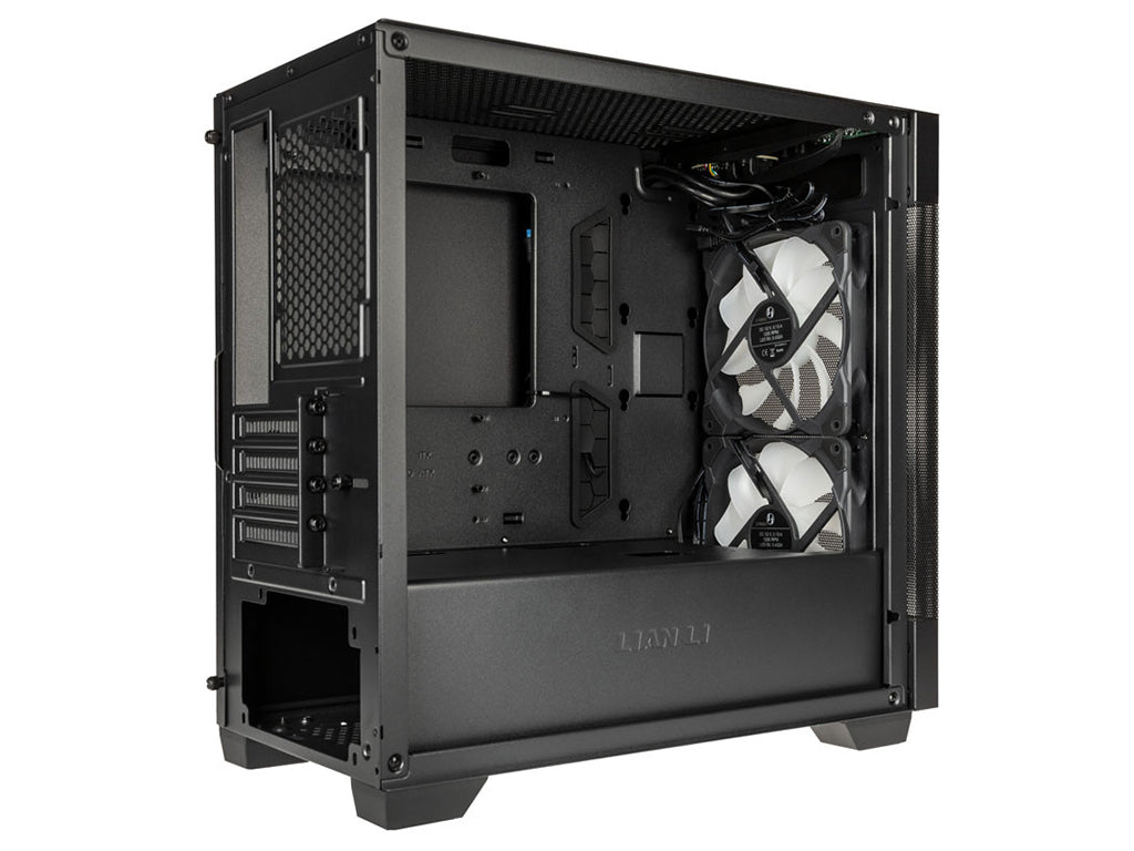 Računalniško ohišje Lian Li LANCOOL 205M Mesh, Micro-ATX, kaljeno steklo, črno