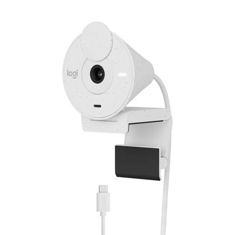Kamera Logitech Brio 300, bela, USB