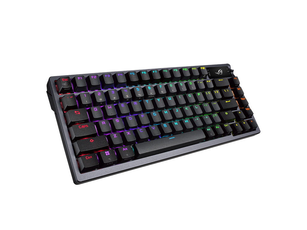 Tipkovnica ASUS ROG Azoth Wireless, ROG NX Red, PBT, OLED, RGB, USB, UK SLO g.