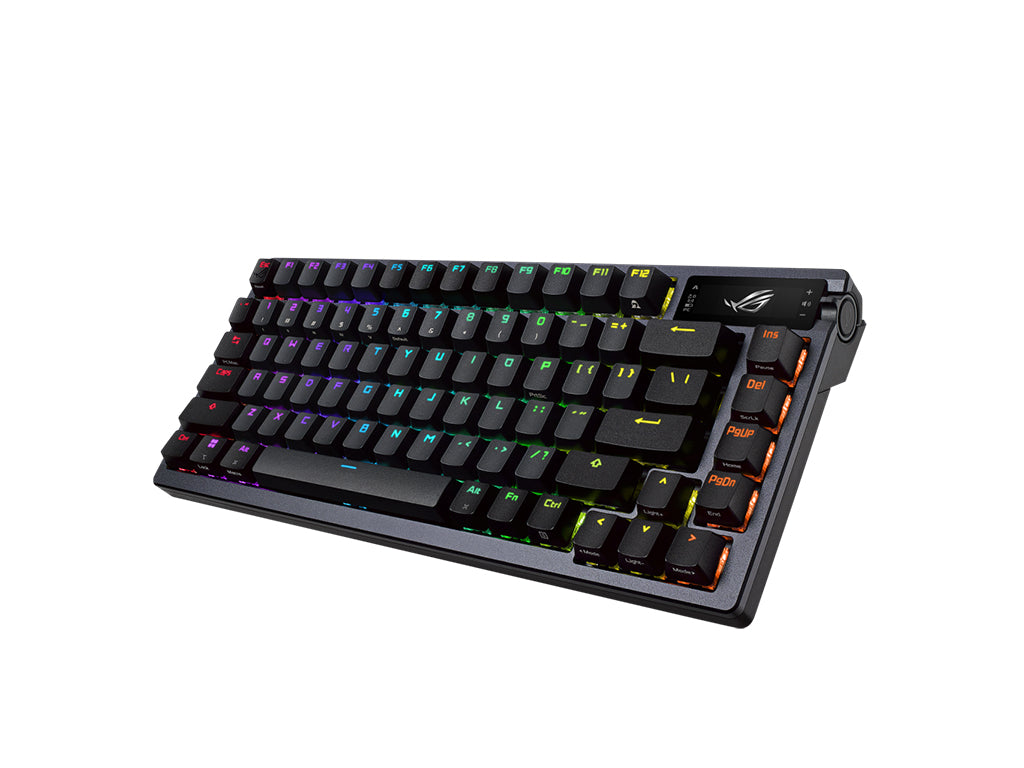 Tipkovnica ASUS ROG Azoth Wireless, ROG NX Red, PBT, OLED, RGB, USB, UK SLO g.