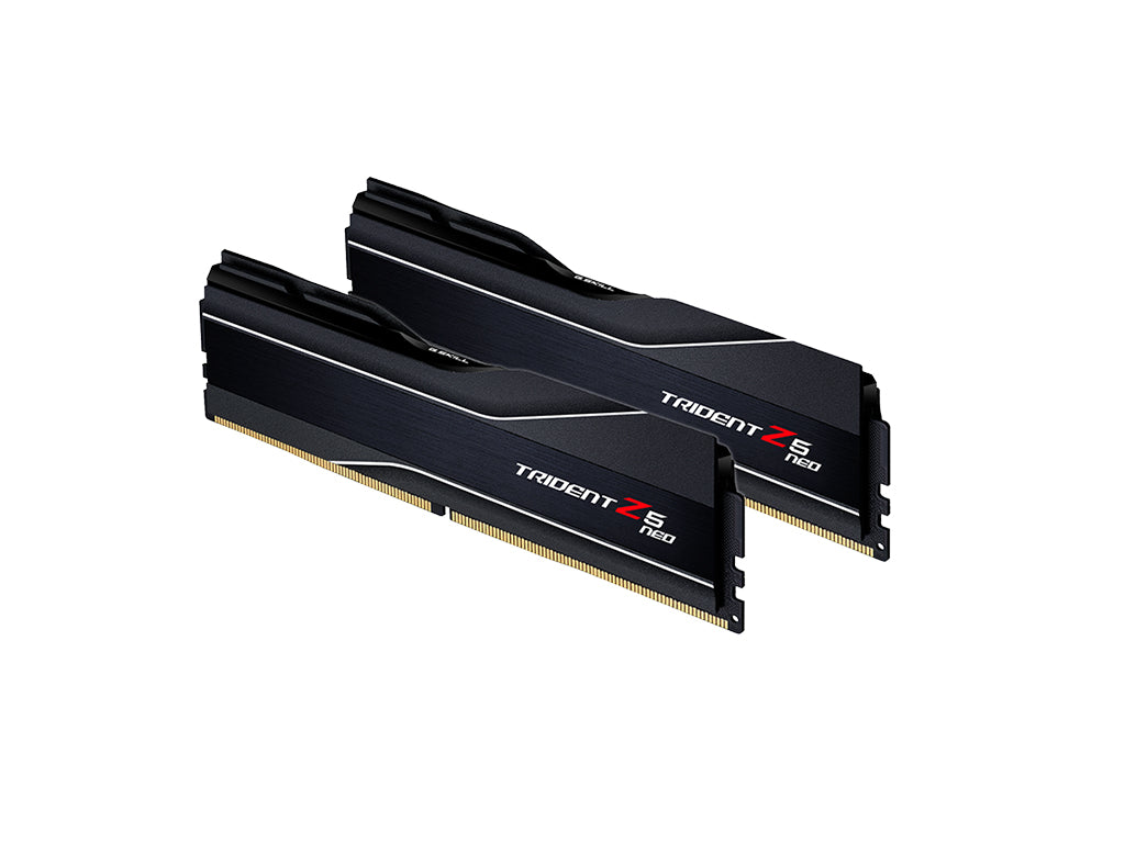 RAM DDR5 32GB Kit (2x16GB) PC5-48000 6000MT/s CL32 1.35V, G.SKILL Trident Z5 Neo AMD EXPO, Intel XMP