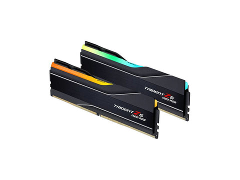 RAM DDR5 32GB Kit (2x 16GB) 6400MT/s CL32 1.40V, G.SKILL Trident Z5 Neo RGB AMD EXPO