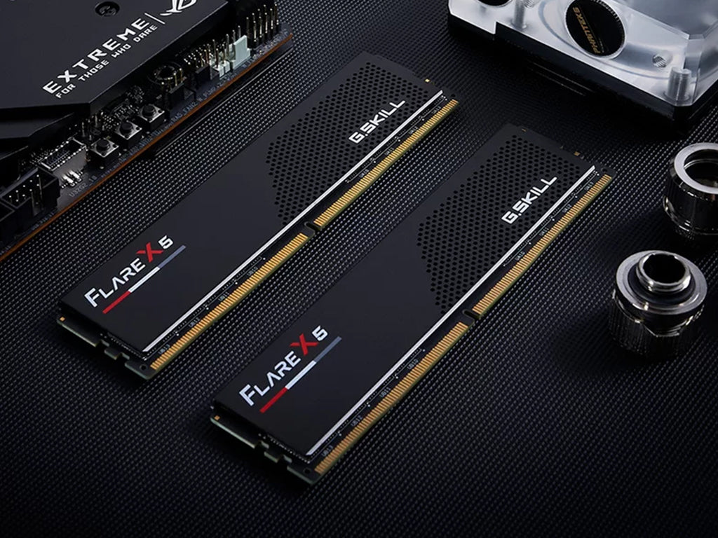 RAM DDR5 32GB Kit (2x16GB) PC5-48000 6000MT/s CL30 1.35V, G.SKILL Flare X5 AMD EXPO, Intel XMP