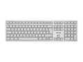 Tipkovnica Cherry KW 9100 Slim for Mac, srebrna, USB-C, UK-SLO g.