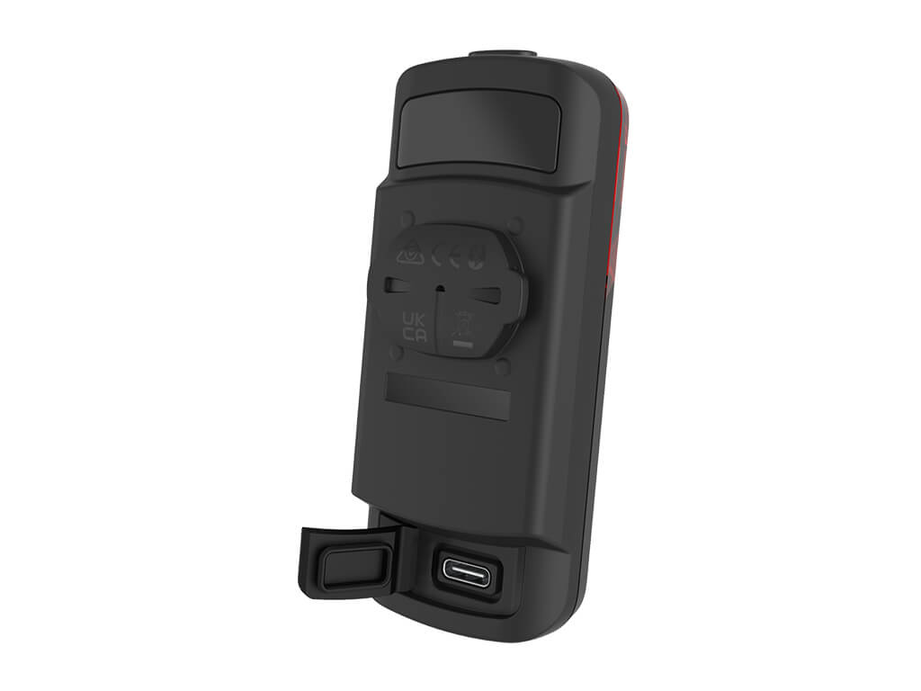 Radarska zadnja luč Bryton Gardia R300L, USB-C, ANT+, BLE