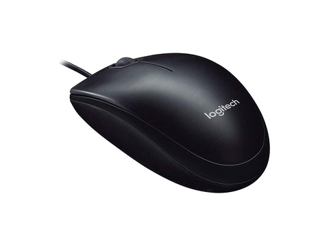 Miška Logitech M90, USB, črna