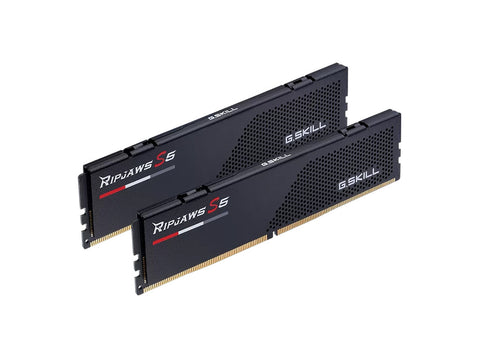 RAM DDR5 32GB Kit (2x 16GB) PC5-48000 6000MT/s CL30 1.35V, G.SKILL Ripjaws S5, Intel XMP