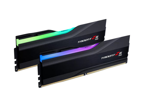 RAM DDR5 32GB Kit (2x 16GB) PC5-60800 7600 MT/s CL36 1.40V, G.SKILL Trident Z5 RGB, Intel XMP