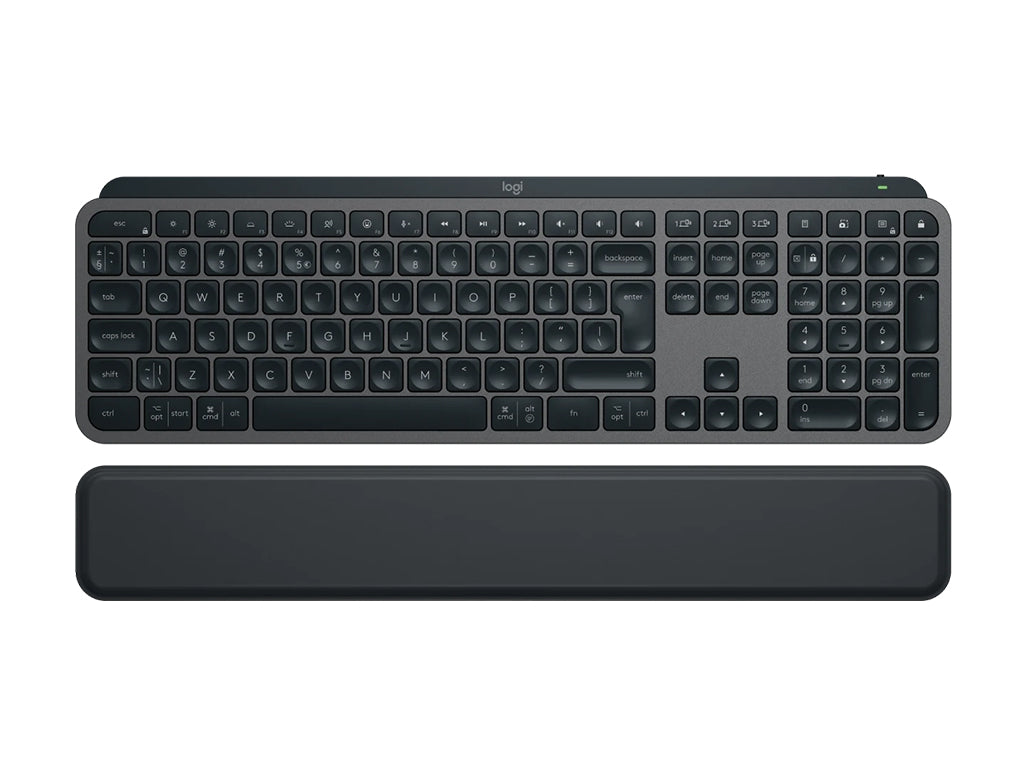 Tipkovnica Logitech MX Keys S PLUS, grafitna, SLO g.