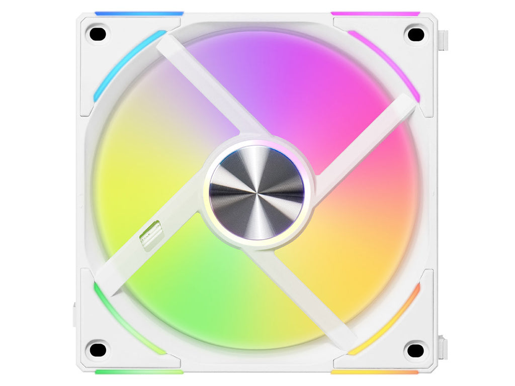 Ventilator za ohišje Lian Li UNI FAN AL120 V2 RGB PWM 120mm, bel
