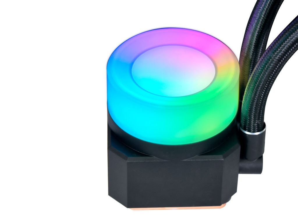 Komplet za tekočinsko hlajenje AIO Liquid Cooler Lian Li GALAHAD II Trinity 360 Performance, črn