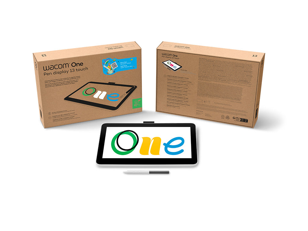 Grafični zaslon Wacom One 13 Touch, USB-C