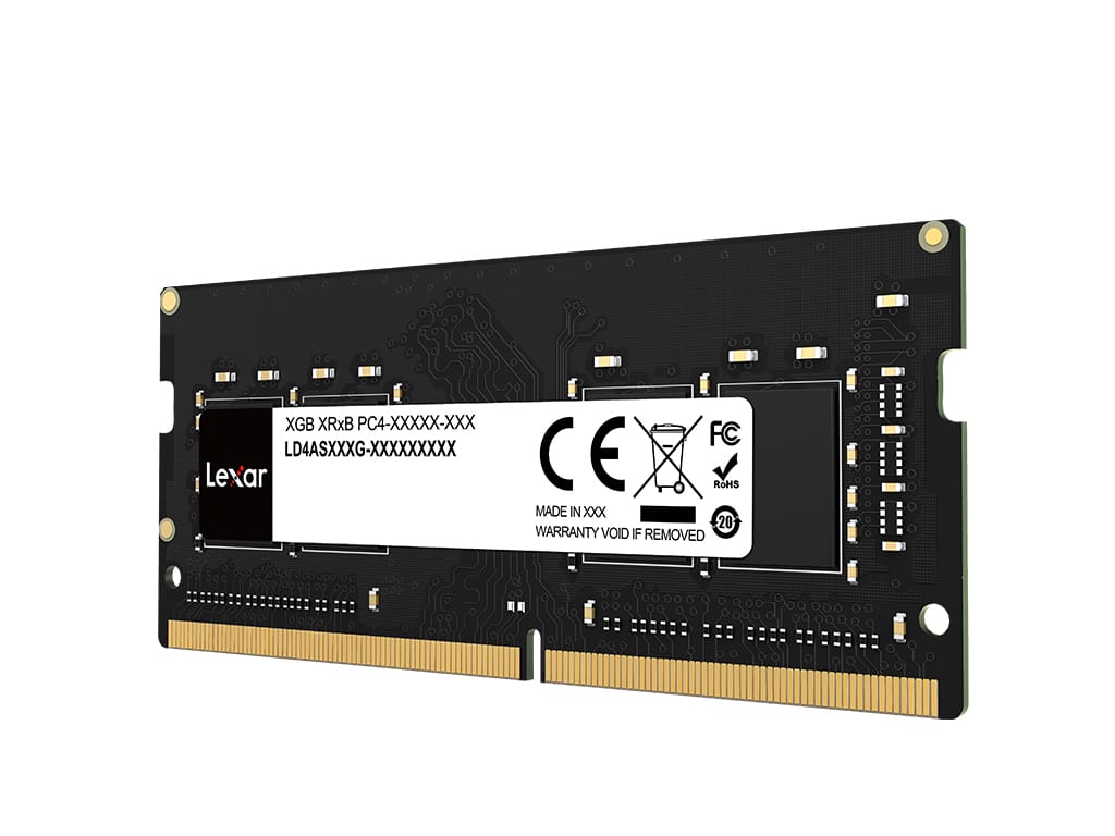 RAM SODIMM DDR4 16GB PC4-25600 3200MT/s CL19 1.2V Lexar