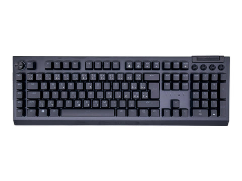 Tipkovnica Razer BlackWidow V4 Pro, zelena stikala, UK SLO g.