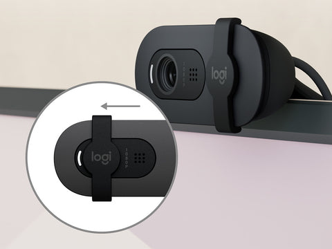 Kamera Logitech Brio 100, grafitna, USB