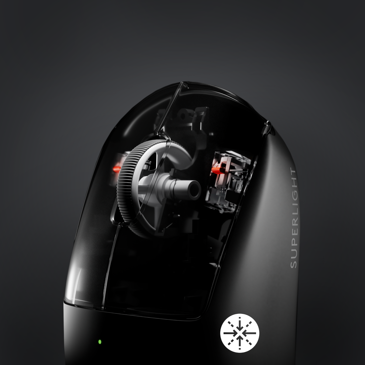 Miška Logitech G PRO X SUPERLIGHT 2 Wireless, črna