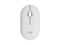 Miška Logitech Pebble 2 M350S Wireless, bela