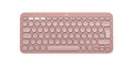 Tipkovnica Logitech Pebble Keys 2 K380s Multi-Device, roza, SLO g.