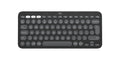 Tipkovnica Logitech Pebble Keys 2 K380s Multi-Device, grafitna, SLO g.