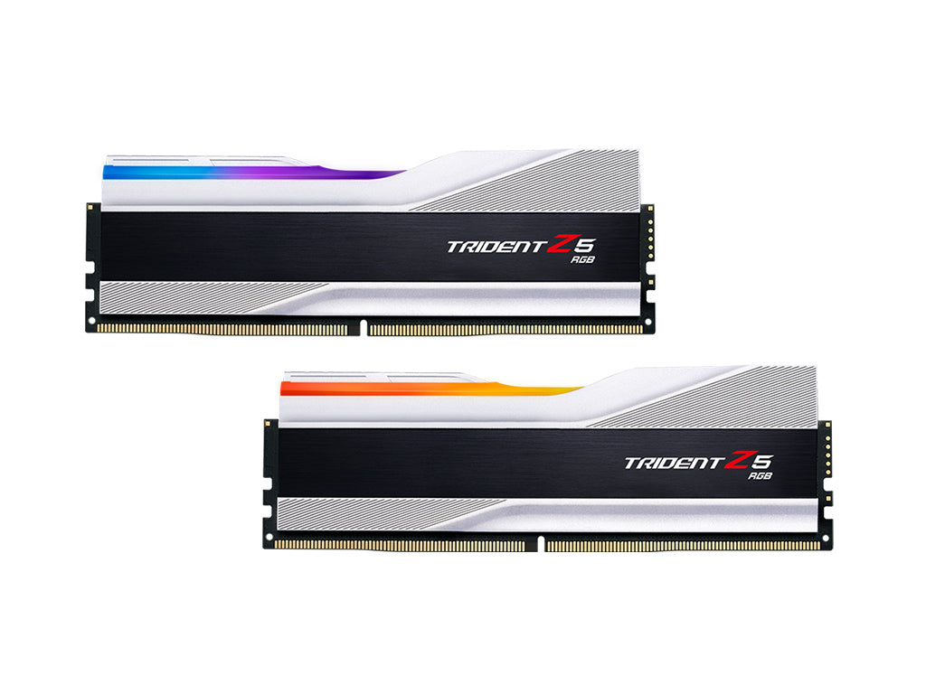 RAM DDR5 32GB Kit (2x 16GB) PC5-57600 7200MT/s CL34 1.40V, G.SKILL Trident Z5 RGB, Intel XMP