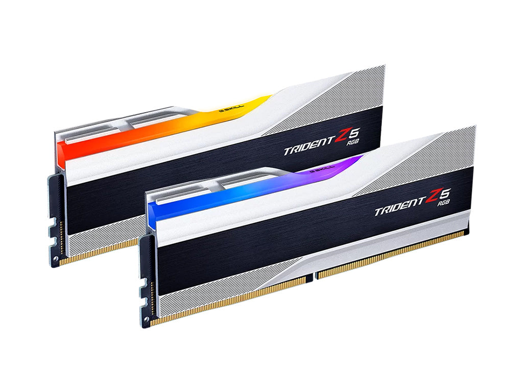 RAM DDR5 32GB Kit (2x 16GB) PC5-57600 7200MT/s CL34 1.40V, G.SKILL Trident Z5 RGB, Intel XMP