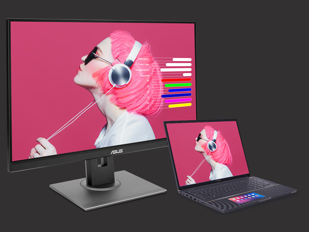 Monitor 27" (69 cm) WQHD IPS 75Hz, DVI, HDMI, DisplayPort, Mini DisplayPort, zvočniki, ASUS ProArt PA278QV