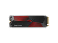 SSD 4TB M.2 80mm PCI-e 4.0 x4 NVMe, V-NAND, Samsung 990 PRO HeatSink (MZ-V9P4T0CW)