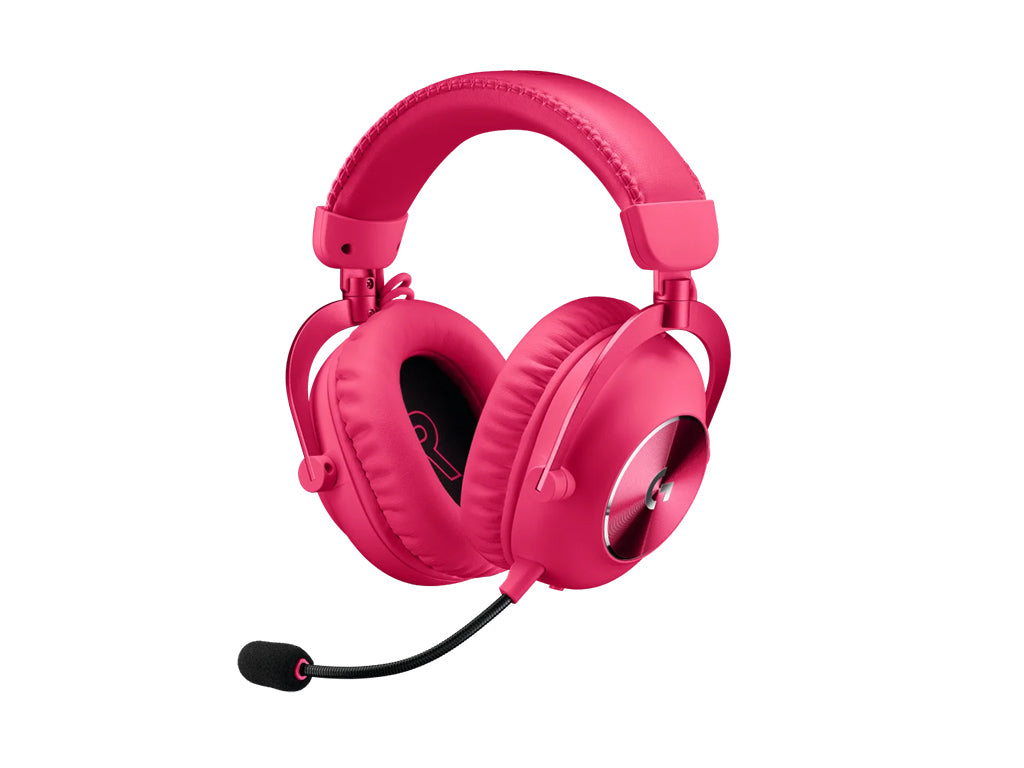 Slušalke Logitech G PRO X 2 LIGHTSPEED Wireless Gaming, roza