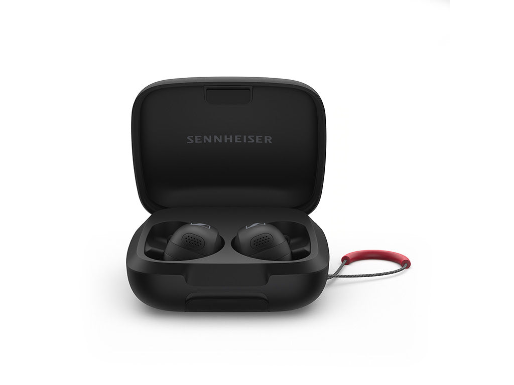 Slušalke Sennheiser MOMENTUM SPORT True Wireless, In-Ear, črne
