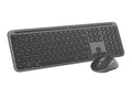 Tipkovnica in miška Logitech Signature Slim Combo MK950, grafitna, SLO g.