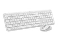 Tipkovnica in miška Logitech Signature Slim Combo MK950, bela, SLO g.