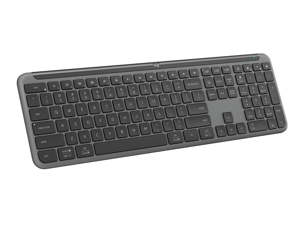 Tipkovnica Logitech Signature Slim K950, grafitna, SLO g.