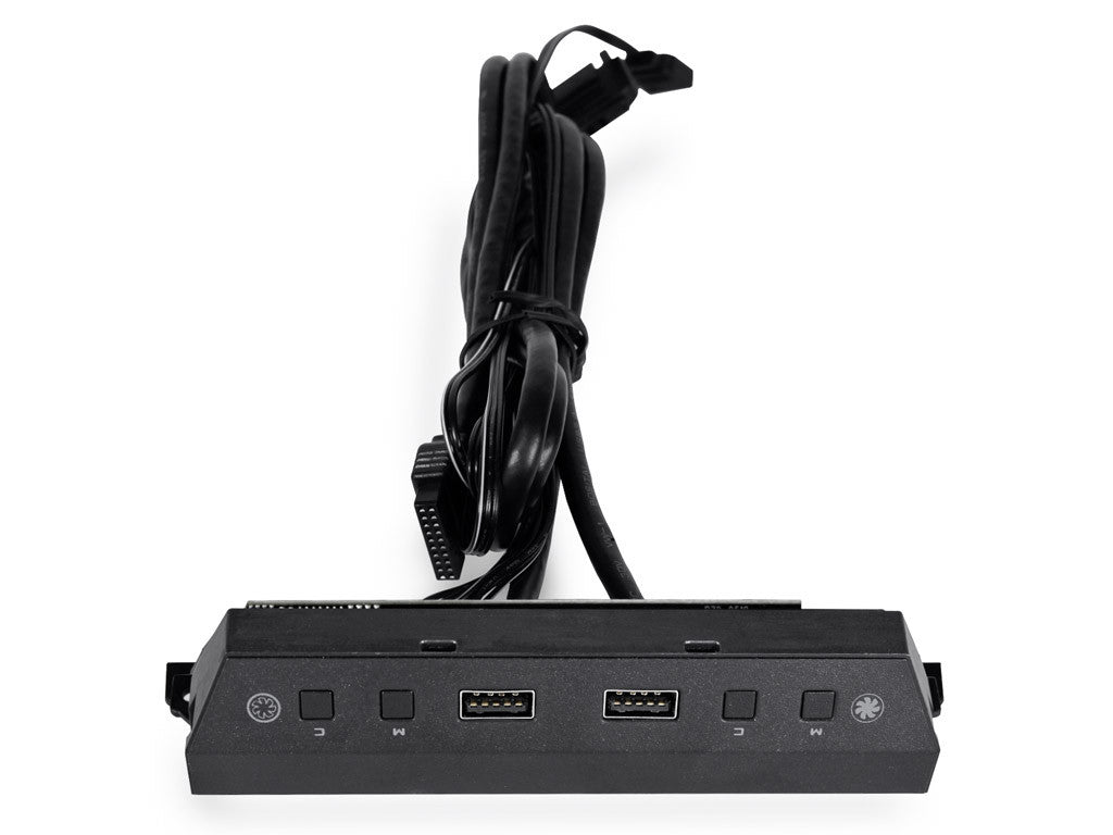 Razširitveni kit za Lian Li Lancool 216, 2x USB-A 3.0, črn