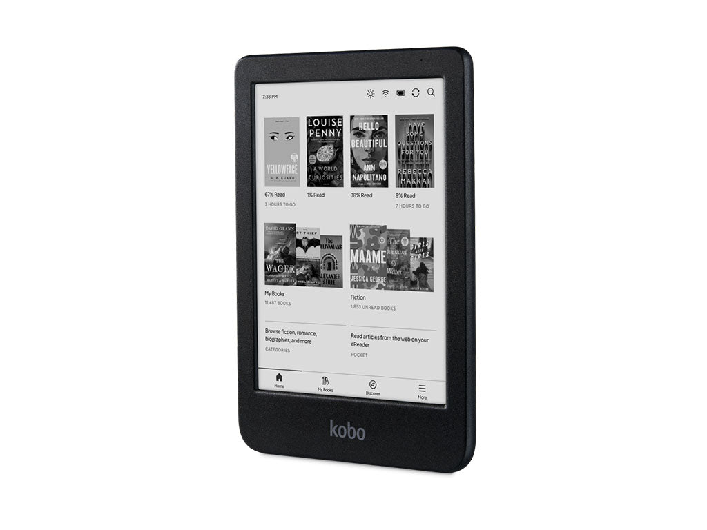 E-bralnik Kobo Clara BW, 6'' Touch, 16GB, WiFi, črn