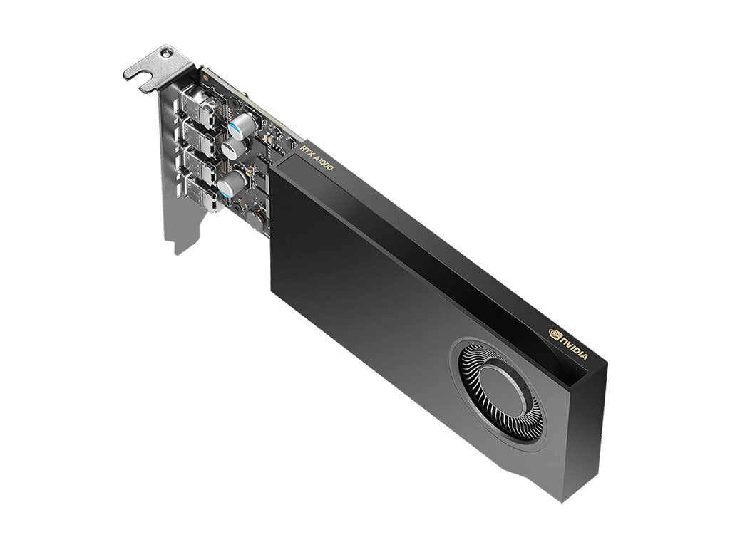 Grafična kartica NVIDIA RTX A1000, 8GB GDDR6, PCIe 4.0 x8, 4x mDP-DP, Low Profile, PNY