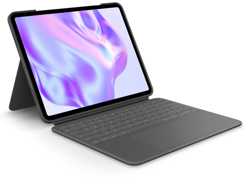 Ovitek s tipkovnico Logitech Combo Touch za iPad Pro 13", M4, grafiten, SLO g.