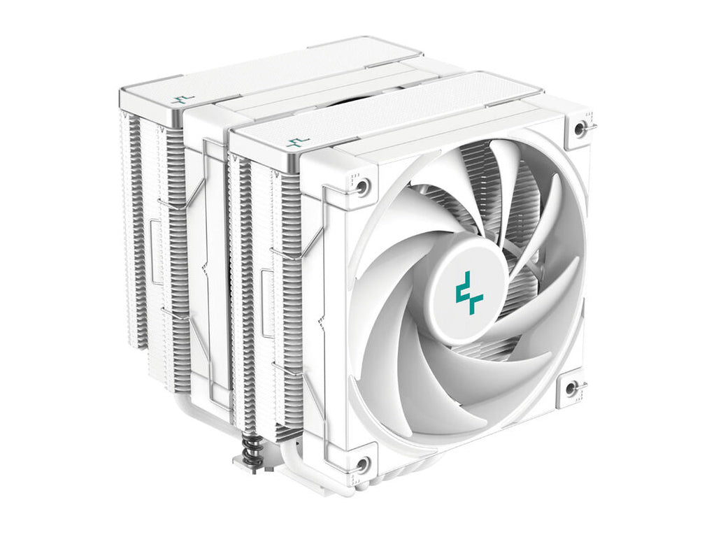 Hladilnik za procesor DeepCool AK620, 2x 120mm, 260W TDP, bel
