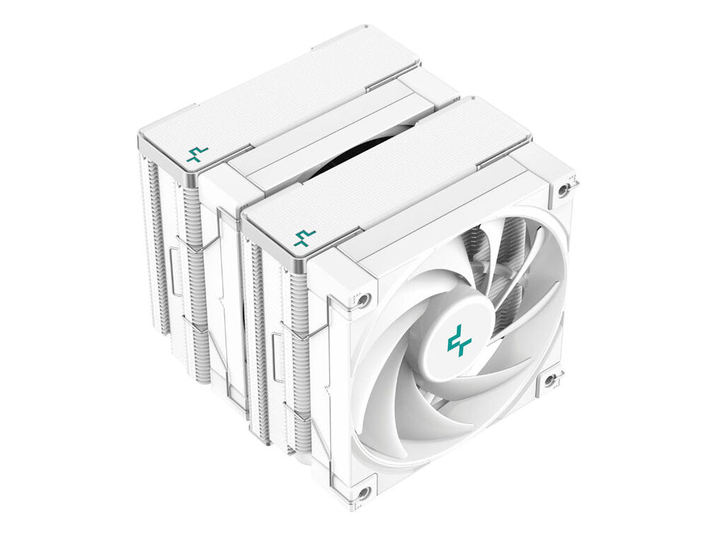 Hladilnik za procesor DeepCool AK620, 2x 120mm, 260W TDP, bel