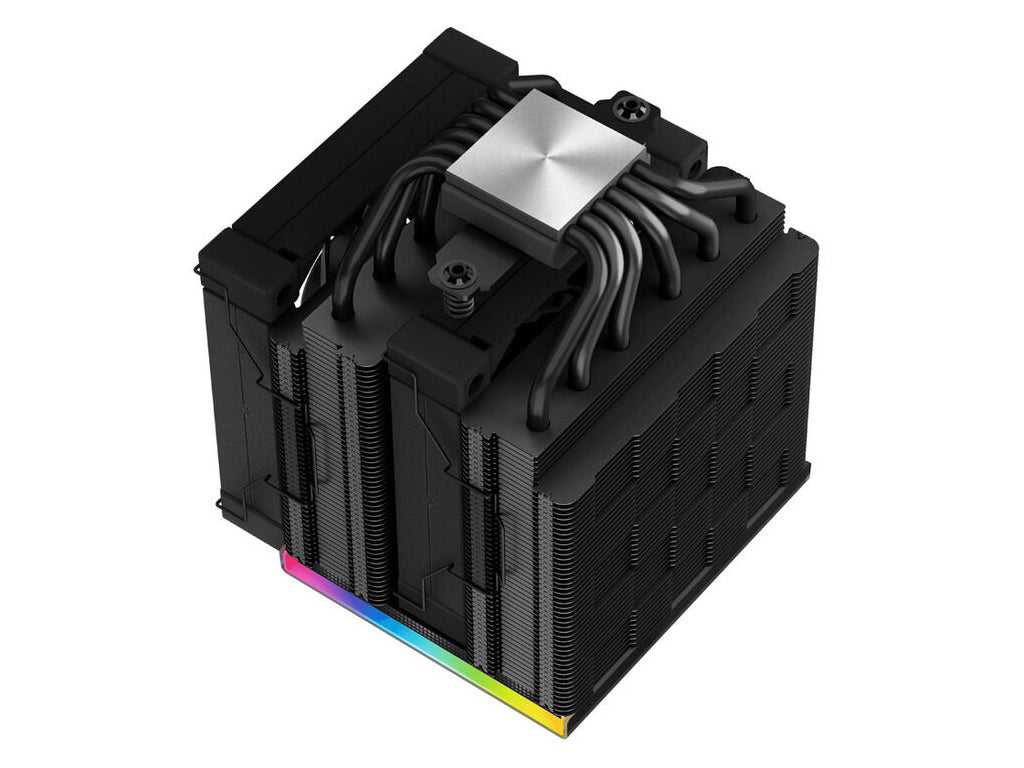 Hladilnik za procesor DeepCool AK620 DIGITAL, ARGB, 2x 120mm, 260W TDP, črn