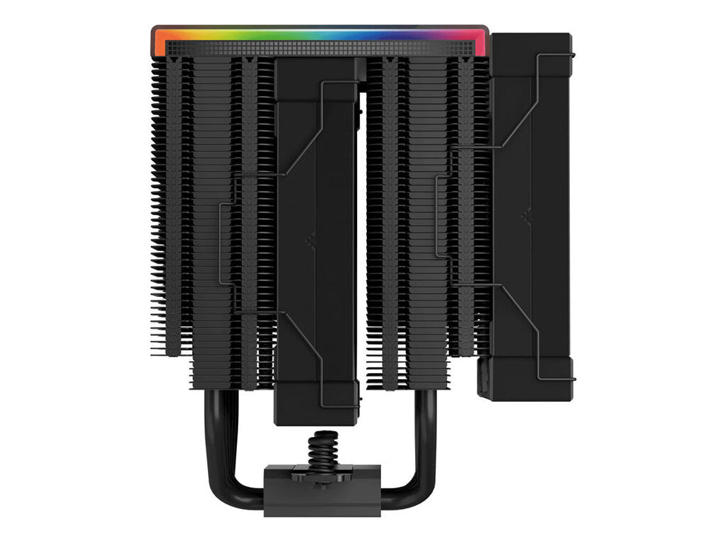 Hladilnik za procesor DeepCool AK620 DIGITAL, ARGB, 2x 120mm, 260W TDP, črn