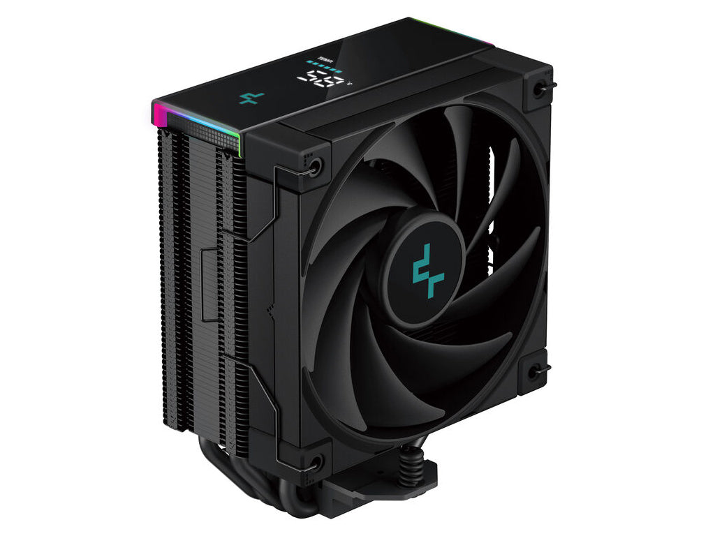 Hladilnik za procesor DeepCool AK400 Digital, ARGB, 120mm, 220W TDP, črn 