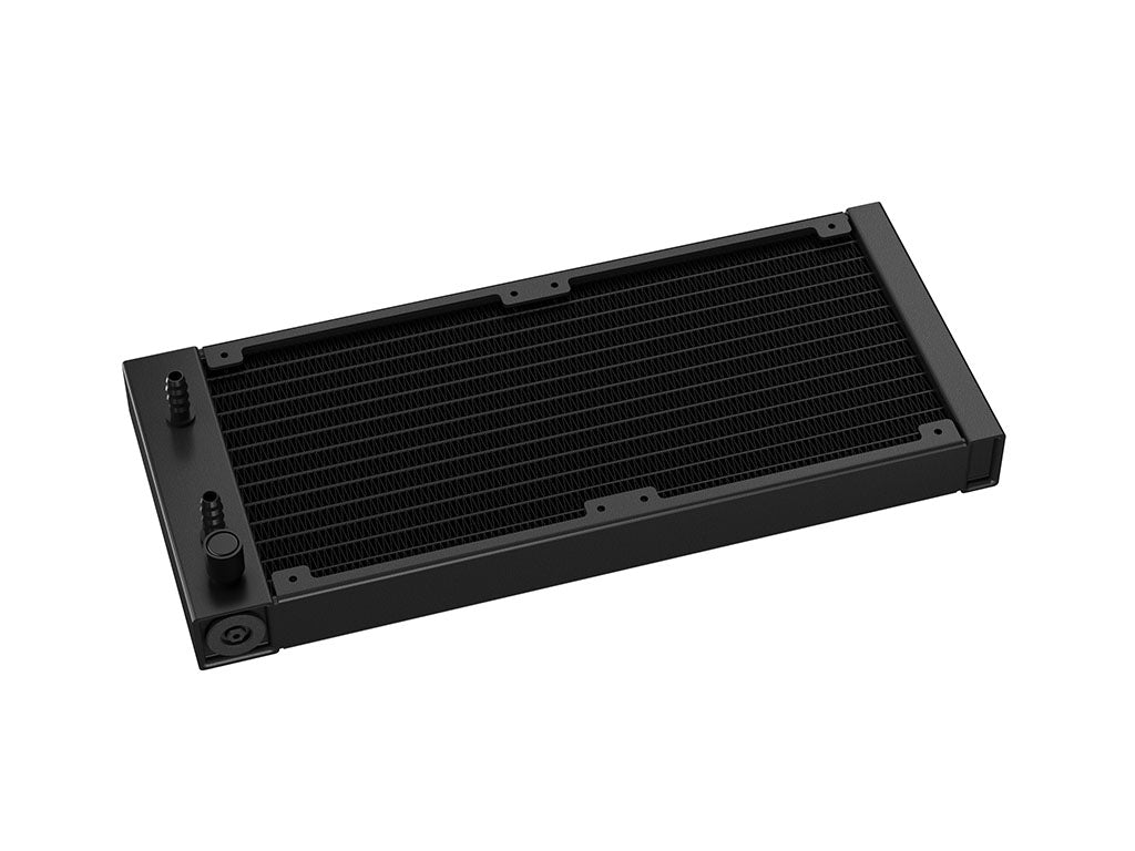 Komplet za tekočinsko hlajenje AIO Liquid Cooler DeepCool LE500 Marrs, 240mm, LED, črn