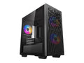 Računalniško ohišje DeepCool MATREXX 40 3FS, Micro-ATX, kaljeno steklo, črno