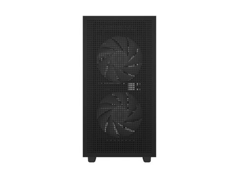 Računalniško ohišje DeepCool CH360 Digital, Micro-ATX, ARGB, LCD, kaljeno steklo, črno