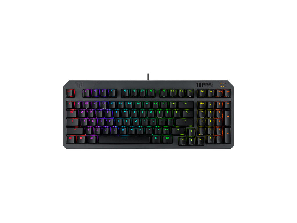 Tipkovnica ASUS TUF Gaming K3 Gen II, Red Linear Optical, RGB, USB, UK SLO g.