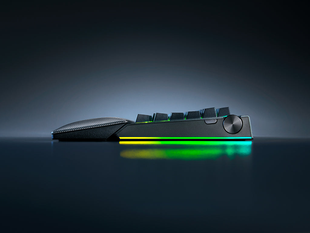 Tipkovnica Razer BlackWidow V4 Pro 75%, Oranžna stikala, US SLO g.