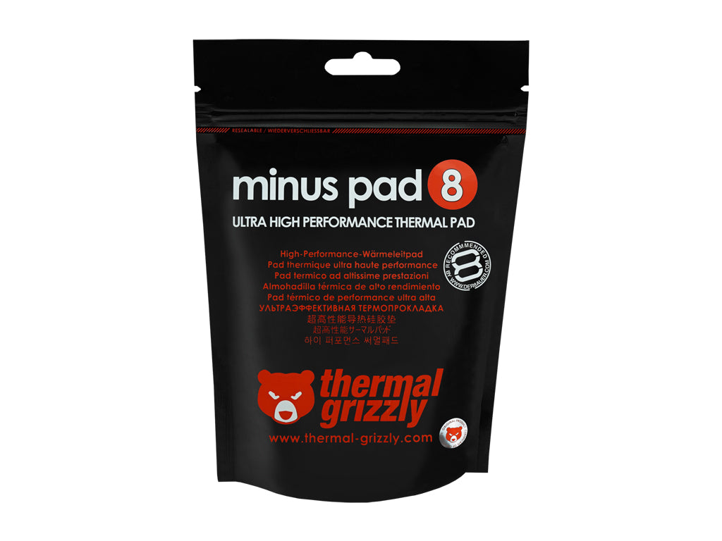 Termična blazinica Thermal Grizzly Minus Pad 8, 30 x 30 x 2 mm