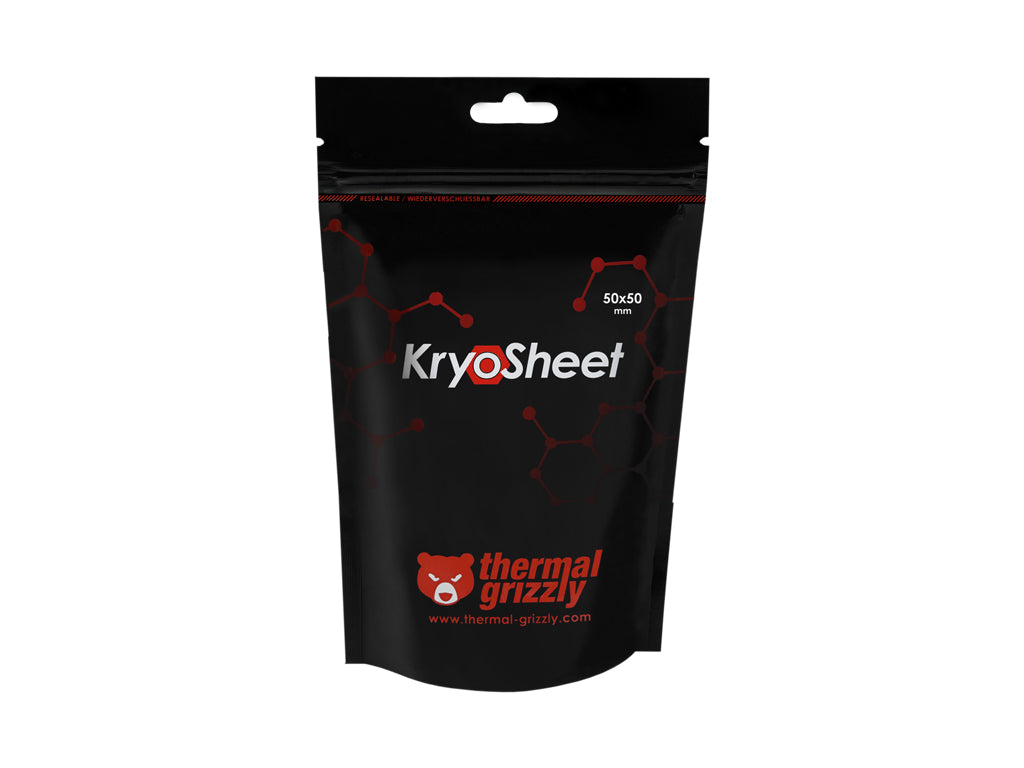 Termična blazinica Thermal Grizzly KryoSheet, 50 x 50 mm
